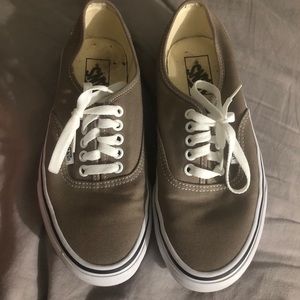 Tan low Vans
